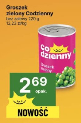 Groszek zielony Codzienny promocja w Delikatesy Centrum