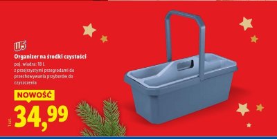 Organizer na środki czystości promocja w Lidl