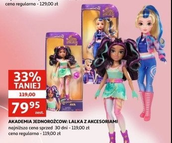 Akademia jednorożców lalka z akcesoriami promocja w Kaufland