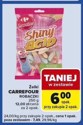 Żelki promocja w Carrefour Express