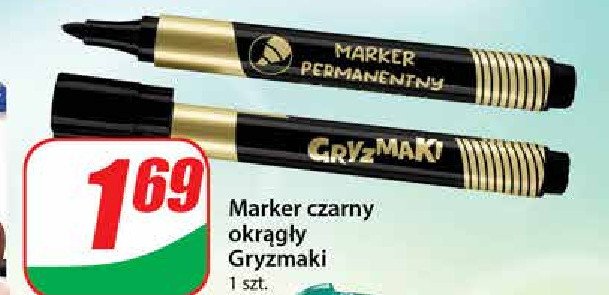 Marker czarny Gryzmaki promocja