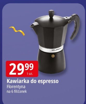 Kawiarka do espresso Florentyna promocja w Leclerc