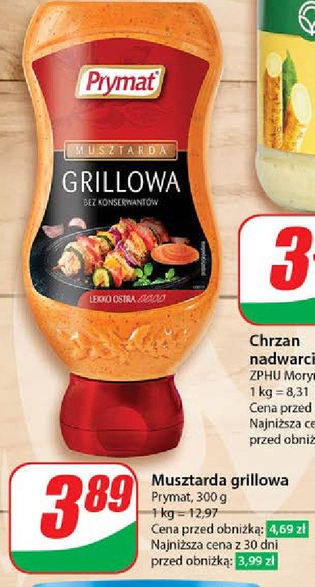 Musztarda grillowa Prymat promocja