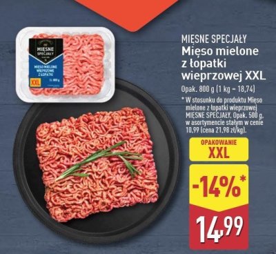 Mi臋so mielone z 艂opatki wieprzowej Mi臋sne specja艂y zawsze 艣wie偶e promocja