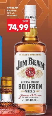 Bourbon 1 l butelka promocja w Kaufland