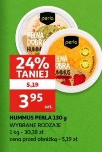 Hummus paprykowy Perla promocja