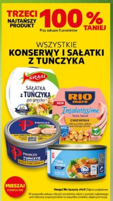 Sałatka z tuńczyka po grecku promocja w Kaufland