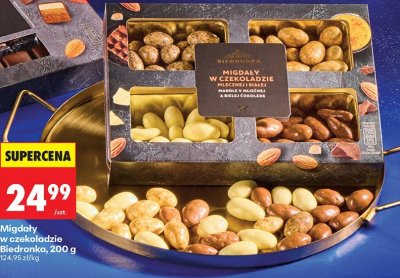 Migdały w czekoladzie  promocja w Biedronka