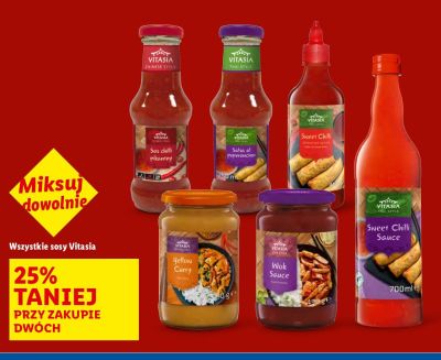 Sosy wszystkie rodzaje -25% promocja w Lidl