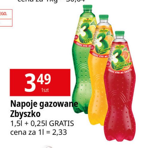 Napój Zbyszko 3 pomarańcze Zbyszko (napoje) promocja