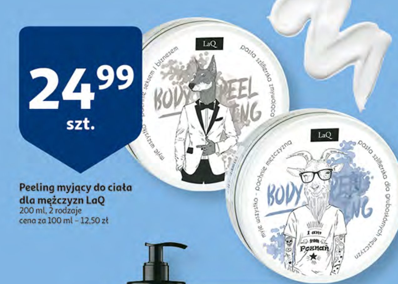 Peeling doberman Laq promocja
