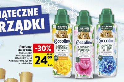 Perfumy do prania COCCOLINO LAUNDRY PERFUME ELIXIR promocja w Intermarche