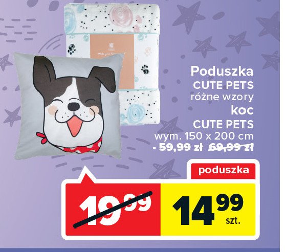 Poduszka cute pets promocja