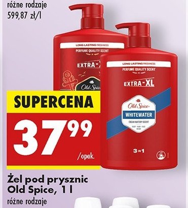 Zel pod prysznic Old spice whitewater promocja w Biedronka