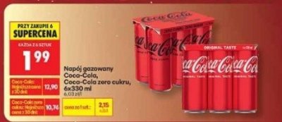 Cola promocja w Biedronka
