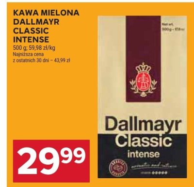 Kawa mielona Dallmayr Classic Intense promocja w Stokrotka