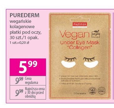 Maseczki kolagenowe pod oczy Purederm promocja