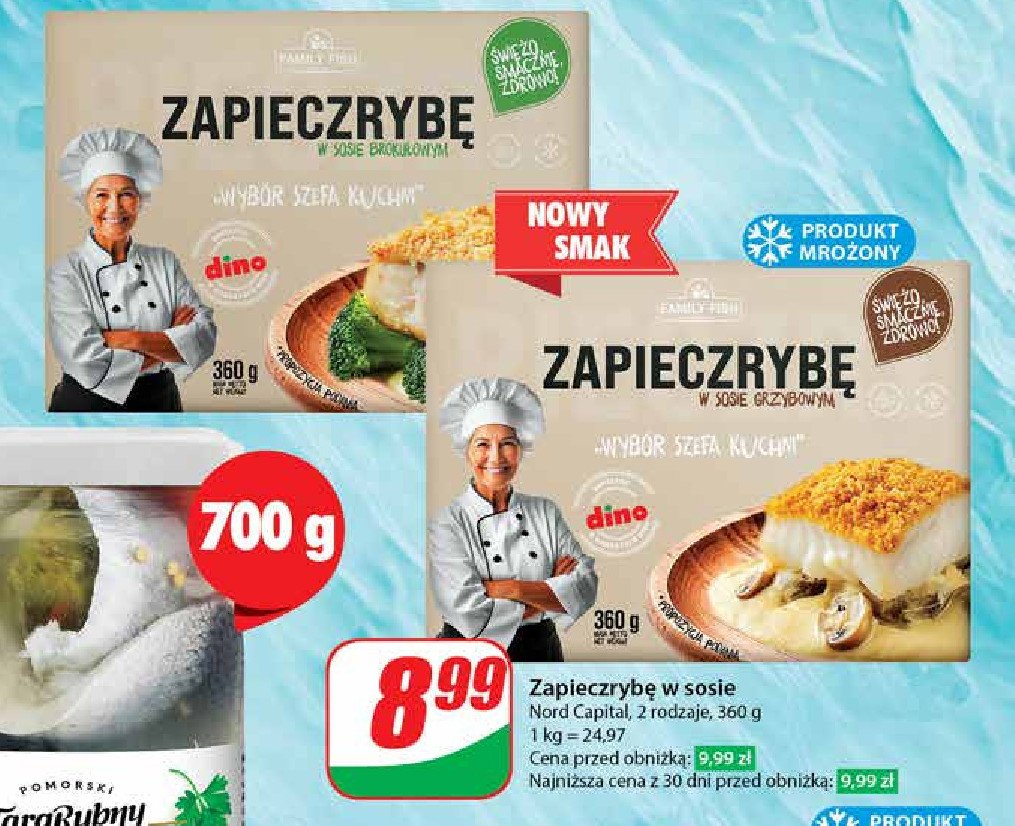 Zapiecz rybę w sosie grzybowym Nord capital promocja