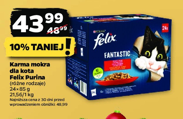 Karma dla kota wiejskie smaki w galaretce Purina felix fantastic promocja