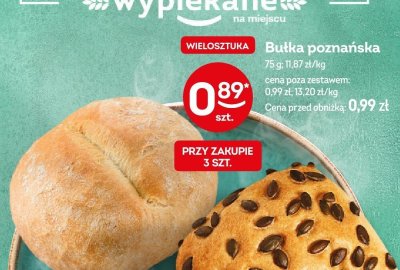 Bułka poznańska promocja w Żabka