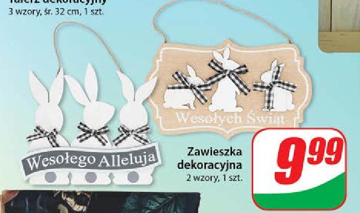 Zawieszka dekoracyjna promocja