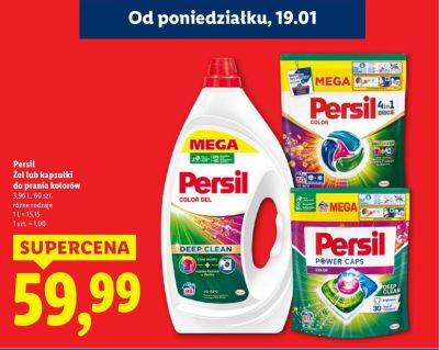Żel lub kapsułki do prania kolorów promocja w Lidl