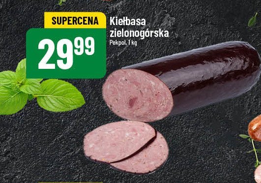 Kiełbasa zielonogórska Pekpol promocja