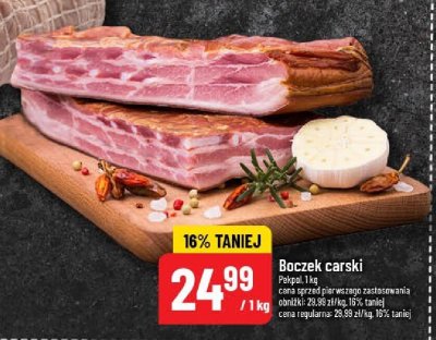 Boczek carski Polpol promocja w POLOmarket