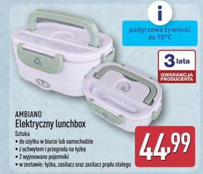Elektryczny lunchbox  promocja w Aldi