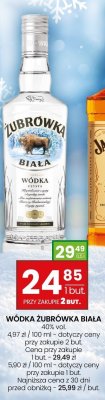Wódka Żubrówka Biała 0.5l promocja w Twój Market