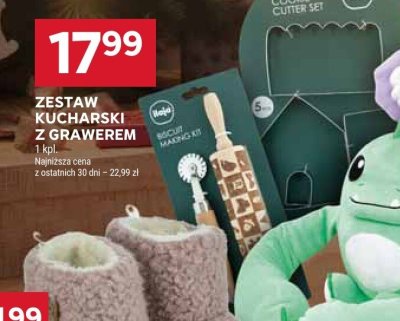 Zestaw kucharski z grawerem promocja w Stokrotka