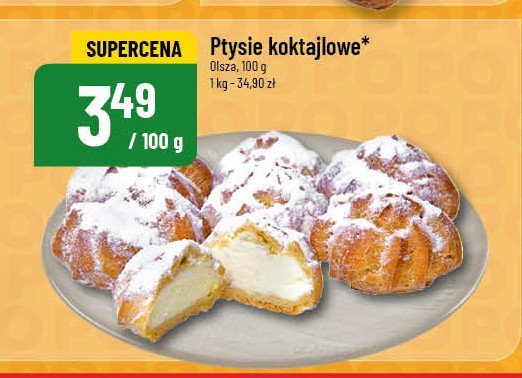Ptysie koktajlowe Olsza promocja