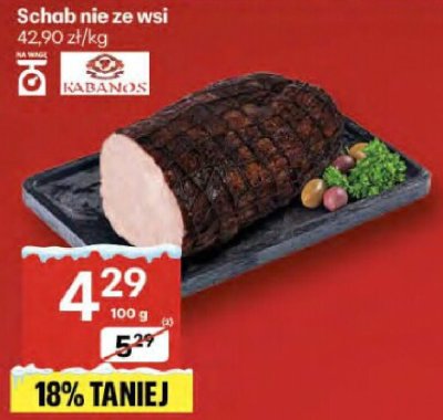 Schab nie ze wsi promocja w Delikatesy Centrum