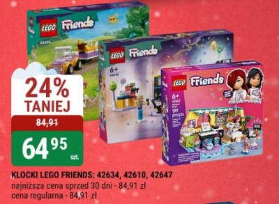 Klocki LEGO FRIENDS: 42634, 42610, 42647 promocja w bi1