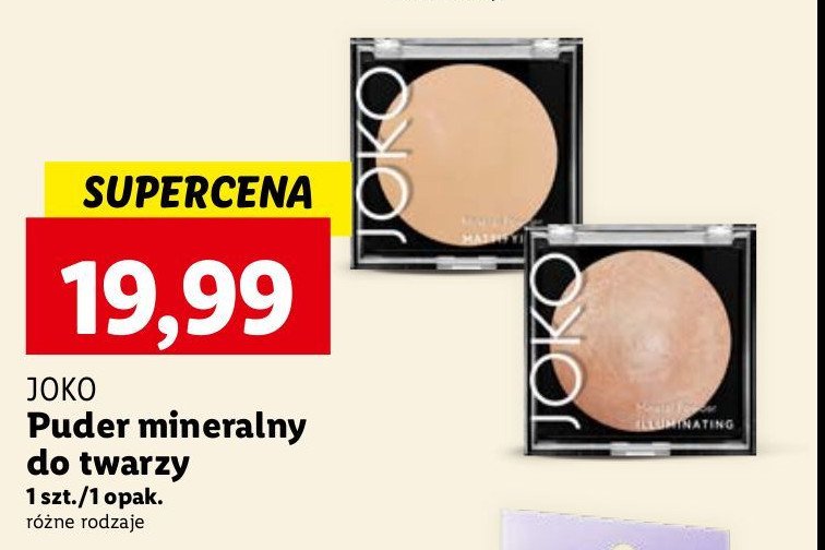 Puder matujący Joko Joko make-up promocja