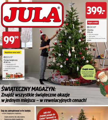 Choinka 210 cm EKVIP promocja w Jula