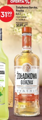 Wódka Żołądkowa Gorzka Rzeźka 0,5l promocja w Żabka