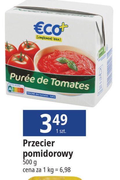 Przecier pomidorowy Eco+ promocja