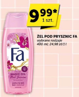 Żel pod prysznic Fa wybrane rodzaje promocja w Groszek