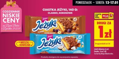 Ciastka Kokosowe promocja w Biedronka