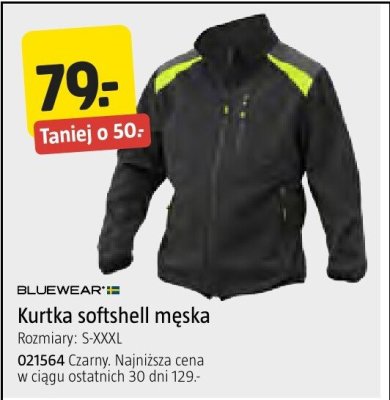 Kurtka softshell męska Czarny promocja w Jula