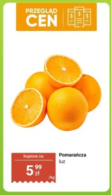 Pomarańcza luz promocja w Dino