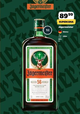 Likier Jägermeister promocja w Netto