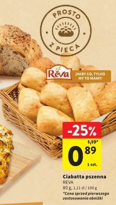 Ciabatta promocja w Intermarche