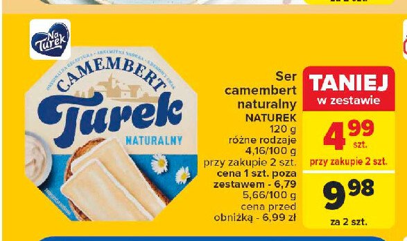 Ser camembert TUREK Turek 123 promocja