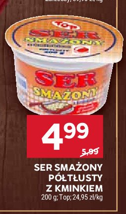 Ser sma偶ony z kminkiem TOP CHODZIE呕 promocja
