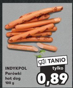 Parówki hot dog Indykpol promocja w Kaufland