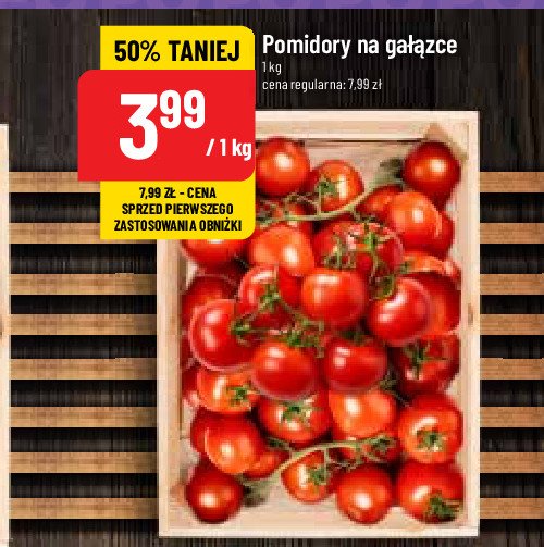 Pomidor gałązka promocja