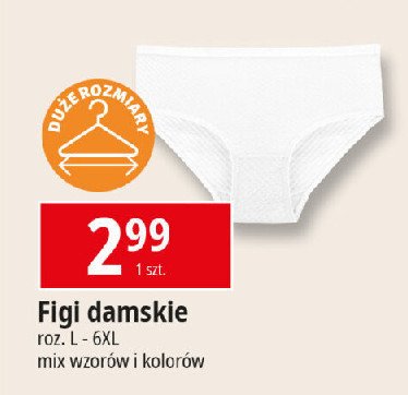 Figi damskie l-6xl promocja