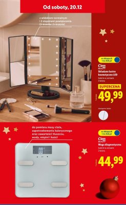 Waga diagnostyczna Cien Beauty promocja w Lidl